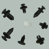 120 Pieces Plastic Car Retainer Clips,Nylon Car Fasteners Rivet Clips