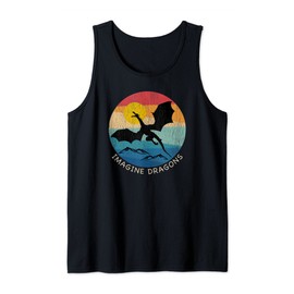 Imagine Magical and Mythical Fantasy Dragons Tank Top