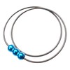 Erg EGSSN105 Synapse Necklace SPACY Gunmetal x Grand Blue