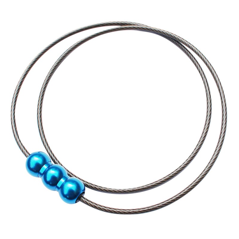 Erg EGSSN105 Synapse Necklace SPACY Gunmetal x Grand Blue