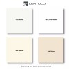 Centoco Elongated Toilet Seat Soft Close, Closed Front with Cover,