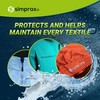 simprax® Textile Waterproof Spray Eco-Friendly & Skin-Safe | Water-Based Waterproofing