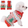 LUBOT New Ugly Christmas Sweaters for Puppy Cute Funny Wintertime