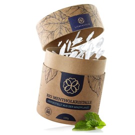 LIEBENSTEIN Sauna Aroma, 3.5 oz (100 g), Sauna Fragrance, Organic, Natural Menthol, Menthol, Mint