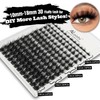 Wispy Lash Clusters Kit Natural Eyelash Clusters Kit, 10-18mm D