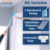 Baseboard Buddy | Lightweight Home Cleaning Essential, Perfect for Baseboards,