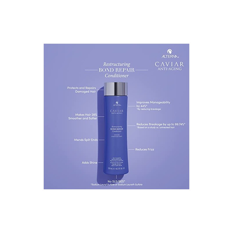 CAVIAR Anti-Aging Restructuring Bond Repair Conditioner, 8.5-Ounce
