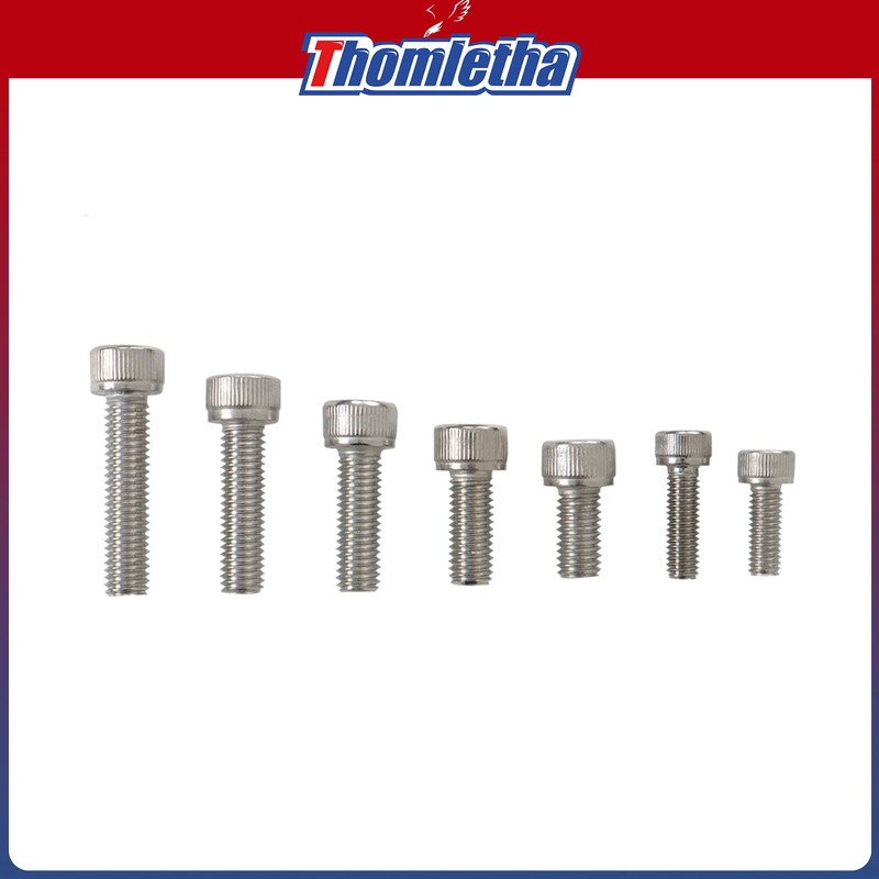 Thomletha 667 Pcs Stainless Steel Bolt Screw Kit Replacement for