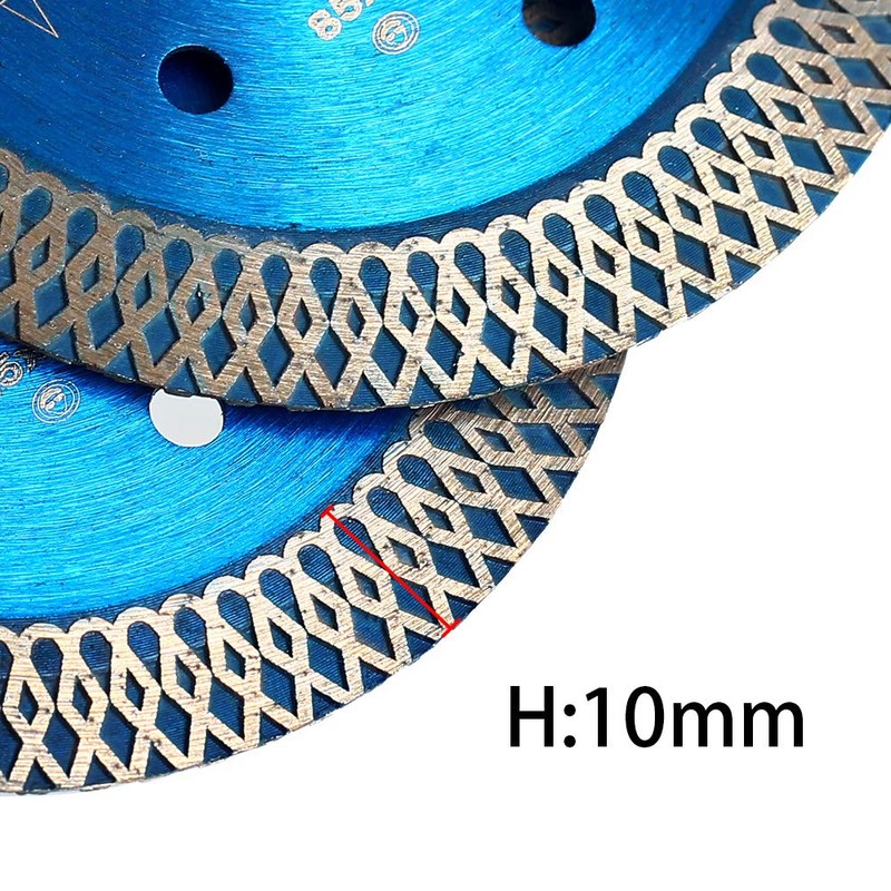 2 Pack 3-3/8" /85mm Super Thin Diamond Saw Blade for