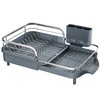 SAYZH Dish Drying Rack - Expandable Dish Rack for Kitchen