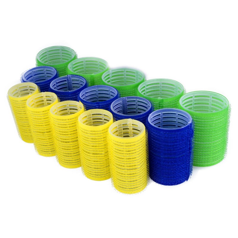 Set of 15 Hair Rollers Curls Diameter 32-48 mm Hairdressing