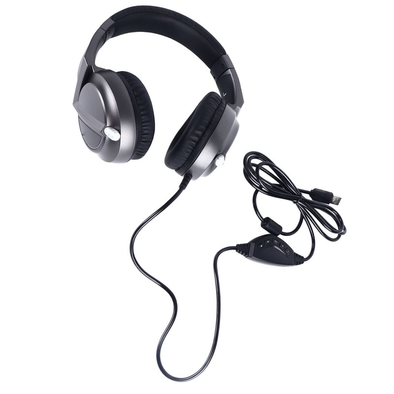 Gaming Headset 7.1 Sound RGB Light 50mm USB Powerful Bass