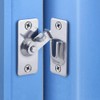 Litensh 90 Degree Door Lock Hasp Latch, Stainless Steel Right