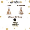 Lumierechat a-b1751 Birthday Hat, Triangular Hat, Baby, Kids, Decoration, 1