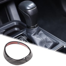Aunginsy Gear Shift Knob Ring Cover Compatible with Toyota Tacoma 2016-2023 Center Console Gear Shift Head Trim Ring Gear Handle Down Gear Lever Decorative Protection Cover ABS Interior Accessories