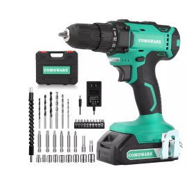Undisclosed COMOWARE 20V Cordless Drill, Electric Power Drill Set with 1 Battery & Charger,