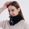 PAZOFA Neck Warmer, Button, Double-Sided Use, Unisex, Soft, For Winter,