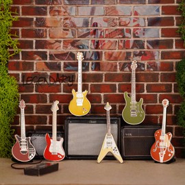 Geepins Enamel Guitar Pins, Metal