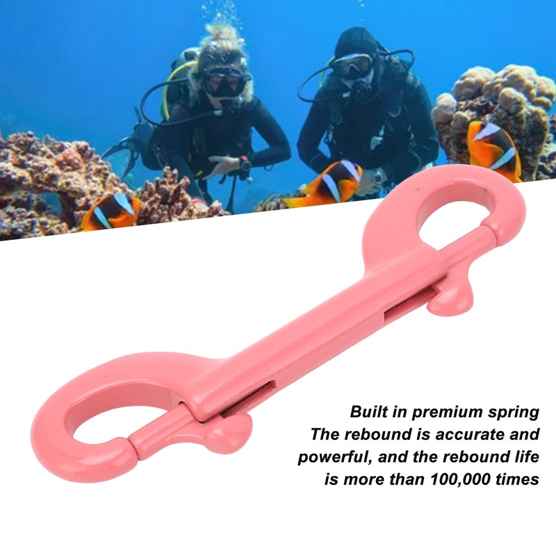 Double Ended Bolt Snap Hook 100mm 316 Stainless Steel Marine