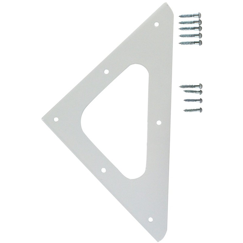 WAKI Delta Brackets Shelf Bracket White