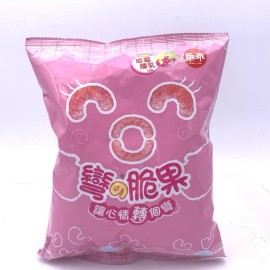 Kuai Kuai Corn Snack - Strawberry Flavor 40g