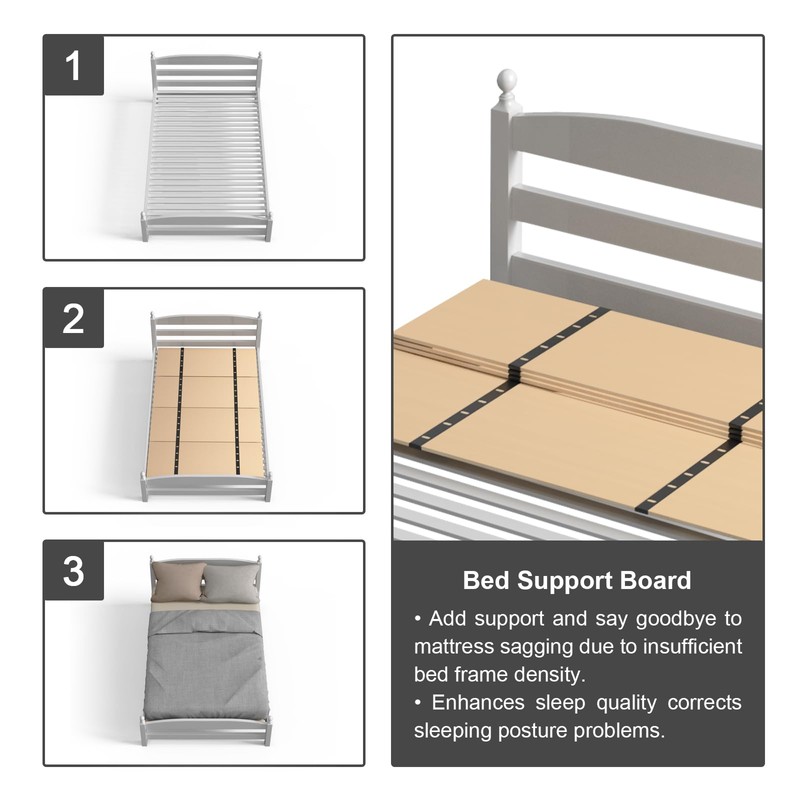 Imperius Mattress Support Wooden Bunkie Board/Bed Slats/Queen Bed Board Under
