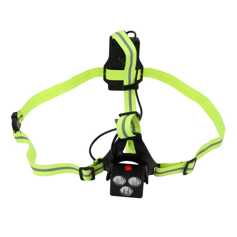 LED Night Running Light Waterproof Adjustable Angle Modes USB Rechargeable