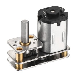 DMiotech 6V 200RPM Rated Torque 4 Output Shaft Length 10mm Micro DC Speed Reduction Motor Mini Metal Gearbox Motor for RC Car Robot Model DIY RC Toys Engine