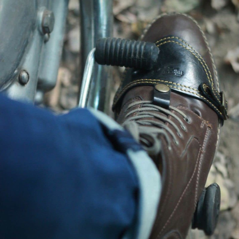 Trip Machine SHOE PROTECTOR CLASSIC (Right Foot) Motorcycle Shift Guard