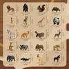 OZLMC 20 PCS Wild Animal Toy Set - Plastic Jungle