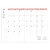 MARK'S 2023/2024 Pocket Calendar B6 Vertical, Storage It, Black