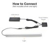 VST Dimmer Light Switch, Concealed Touch Dimmer Switch for Smart