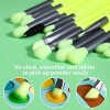 Docolor Juego De Brochas Para Sombra De Ojos, 15 Piezas,