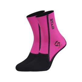 ZCCO Wetsuit Socks 1.5mm Neoprene Socks for Men Women Diving Snorkeling Swimming Surfing Water Sports(1.5mm-pink-XS)