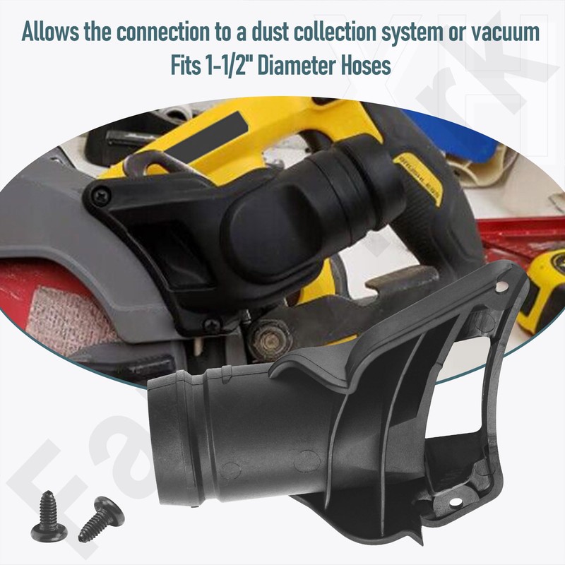 DCS577DC Dust Collection Adaptor for Dewalt DCS577, DCS577T1, DCS577B, DCS577BR,