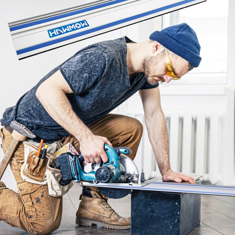 78" Track Saws Guide Rail Compatible with Makita and Fit