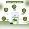 Herbal Magic Organic Stevia Leaf Powder - Natural Sweetener for