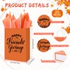 Cholemy 25 Sets Thanksgiving Gift Bags Thanksgiving Party Favor Friend