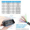 XMSJSIY OBD OBD2 - Cable de extensión OBD-II, conector macho