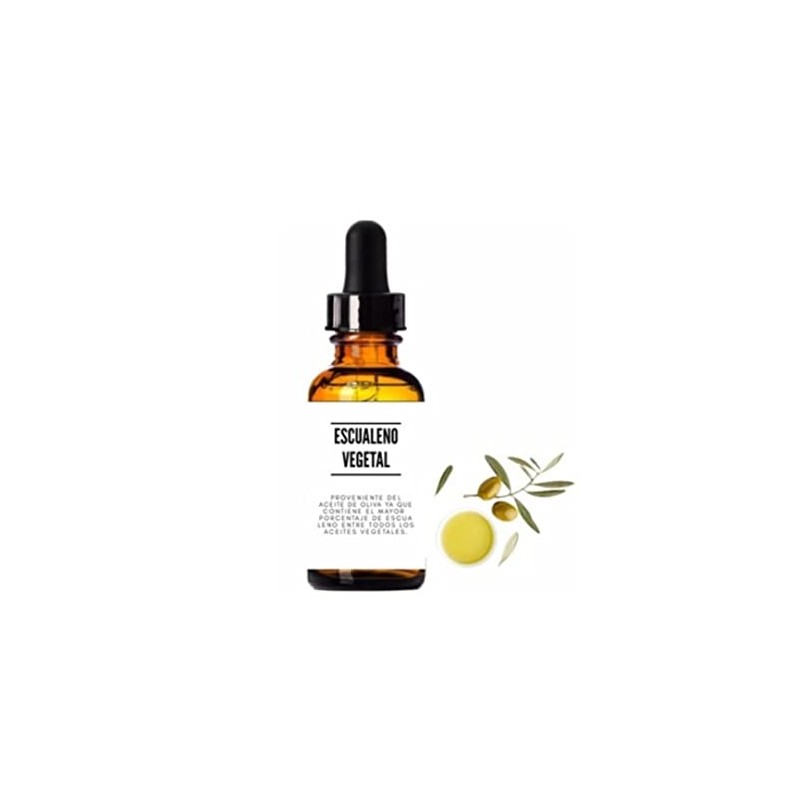 Escualeno vegetal aceite, grado cosmético 30 ml