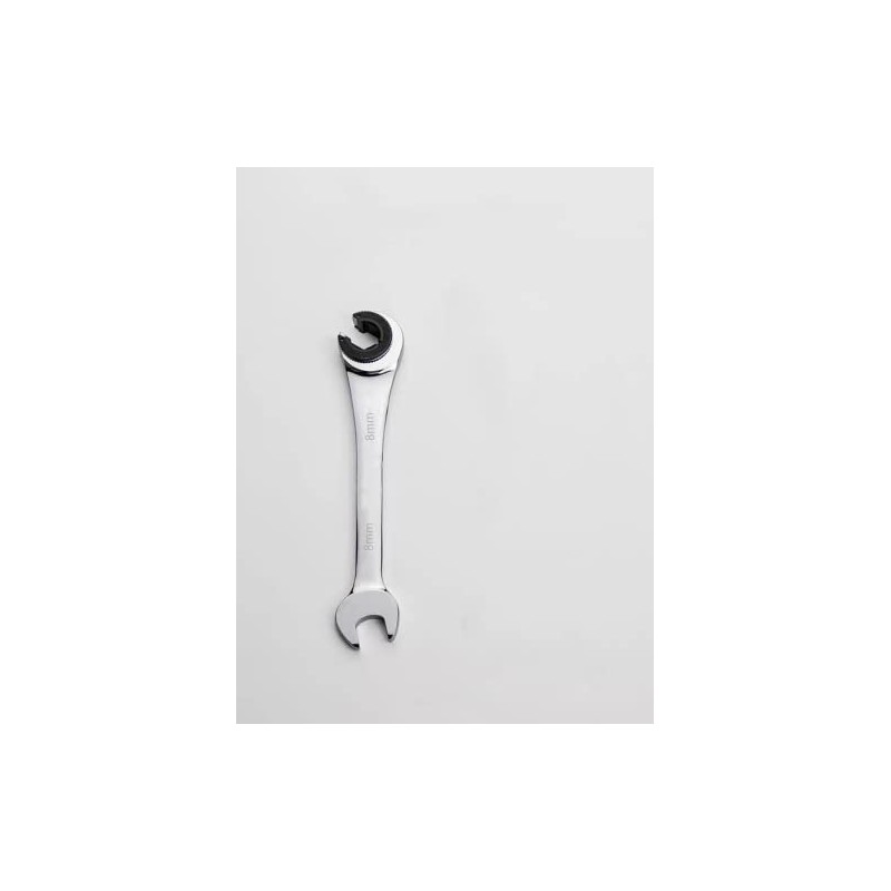 FLZOSPER 10mm Metric Fix Tubing Wrench，Fixed Head Tubing Ratchet Open