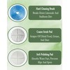 6-Pack Spin Mop Brush Replacement for Bissell Spinwave Steam Mop