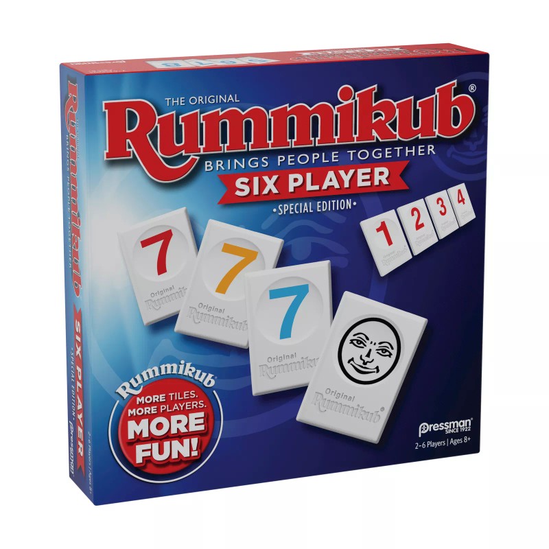Pressman New - Pressman Toy The Original Rummikub - Six
