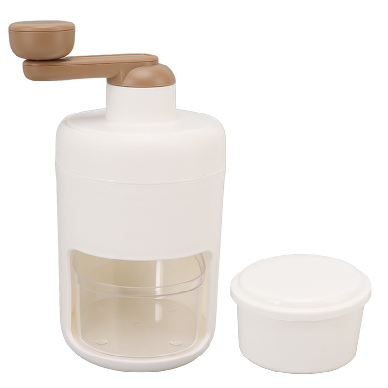 Manual Ice Crusher Hand Ice Shaver Machine Snow Cone Maker