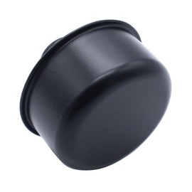 Black Round Push In Style Oil Breather Cover Compatible for 1-1/4" Hole Valve Cover