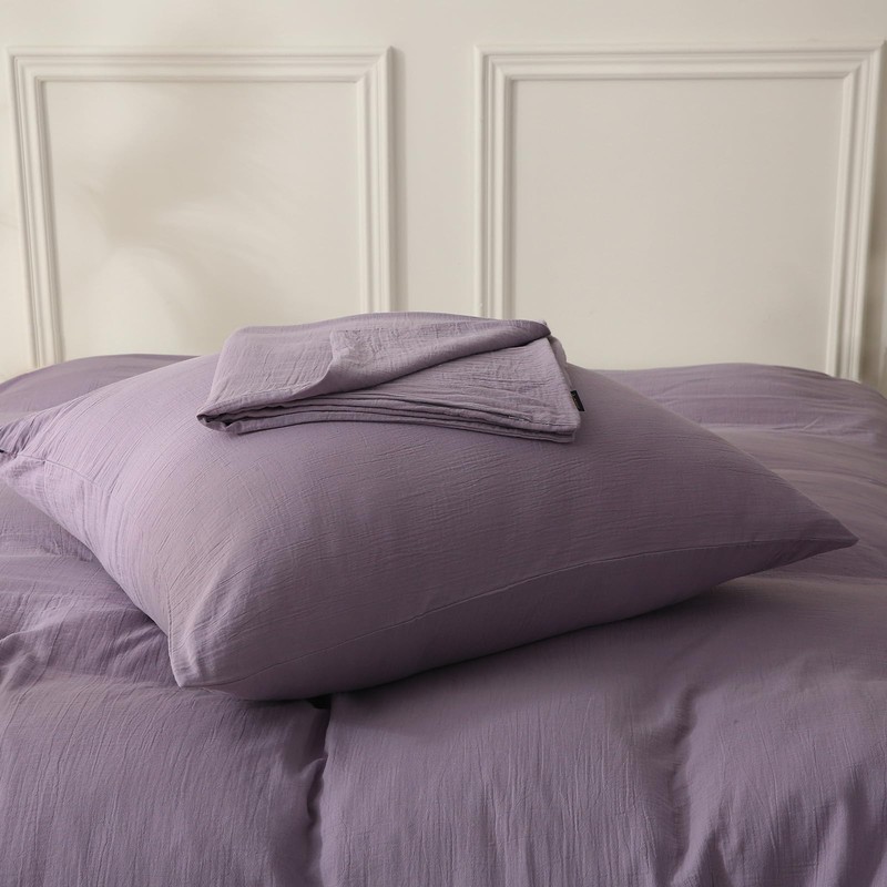 SOULFUL Muslin Cushion Cover 40 x 80 cm, Cotton, Dark