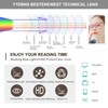 YTDBNS Cat Eye Reading Glasses for Women, Eyeglasses, Blue Light