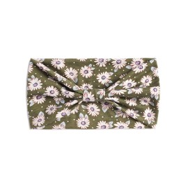 scicent Headbands for Women’s Hair Small Daisy Print Hair Wide Head Bands Adult Womens Boho Hair Bands Ladies Sport Headband Yoga Head Wraps, 12