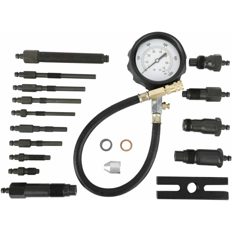 Autopartszone Diesel Engine Cylinder Compression Tester Pressure Test Tool Kit