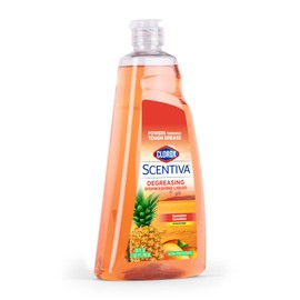 Clorox Scentiva Dish Soap, Great Smelling Dishwashing Liquid Cuts Through Tough Grease Fast, Quick Rinsing Formula Washes Away Germs, A Powerful Clean You Can Trust, Hawaiian Sunshine, 26 Ounces